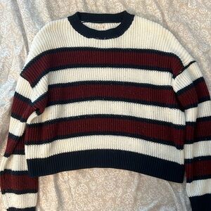 Garage Striped Knit Sweater